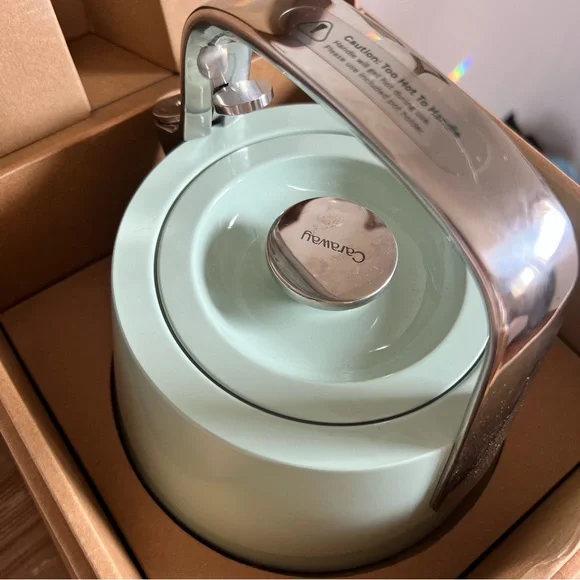 Caraway Whistling Tea Kettle - Picture 4 of 11